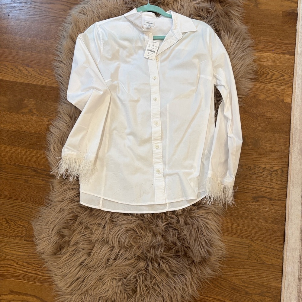 J. Crew Crisp White Shirt